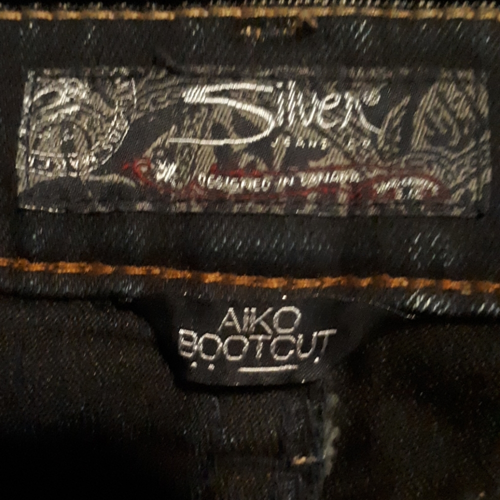 Aiko Bootcut Silver Jeans